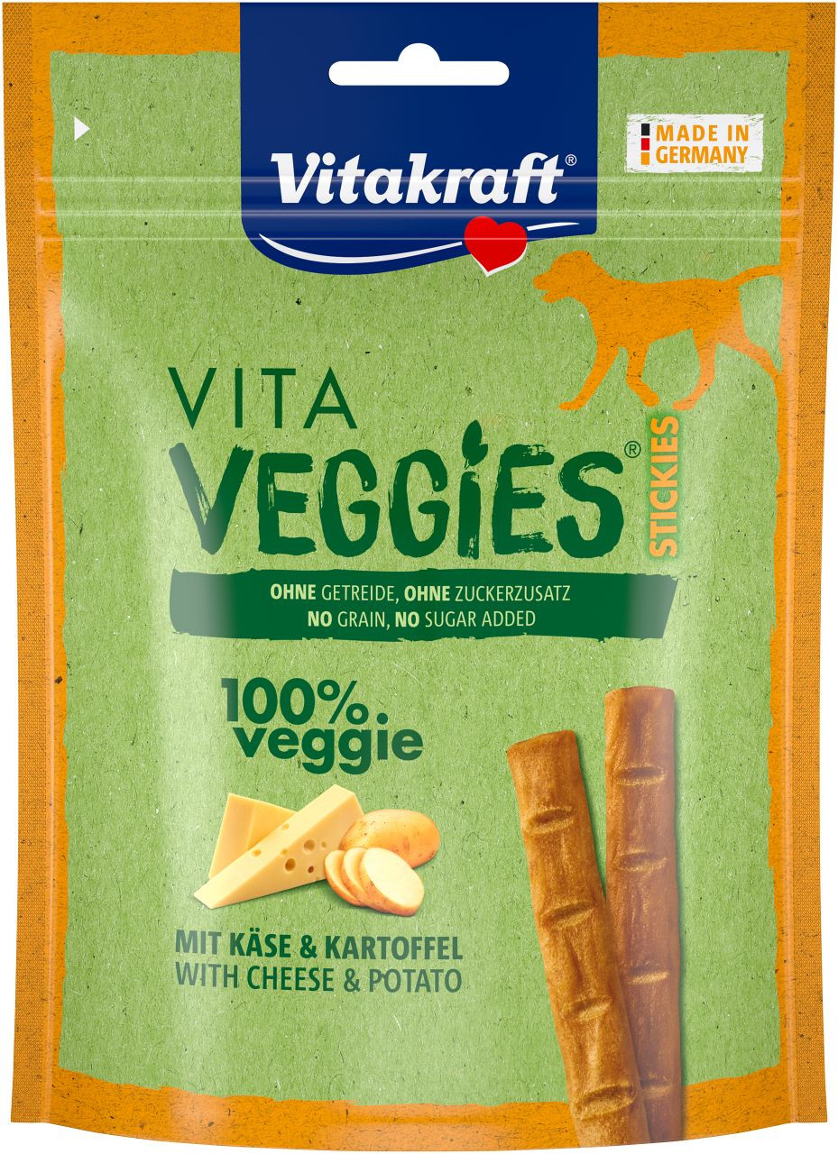 Vitakraft Vita Veggies Sticks kaassmaak hondensnack (80 g)