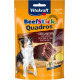 Vitakraft Beefstick Quadros mit Leber & Kartoffel Hundesnack (70 g)