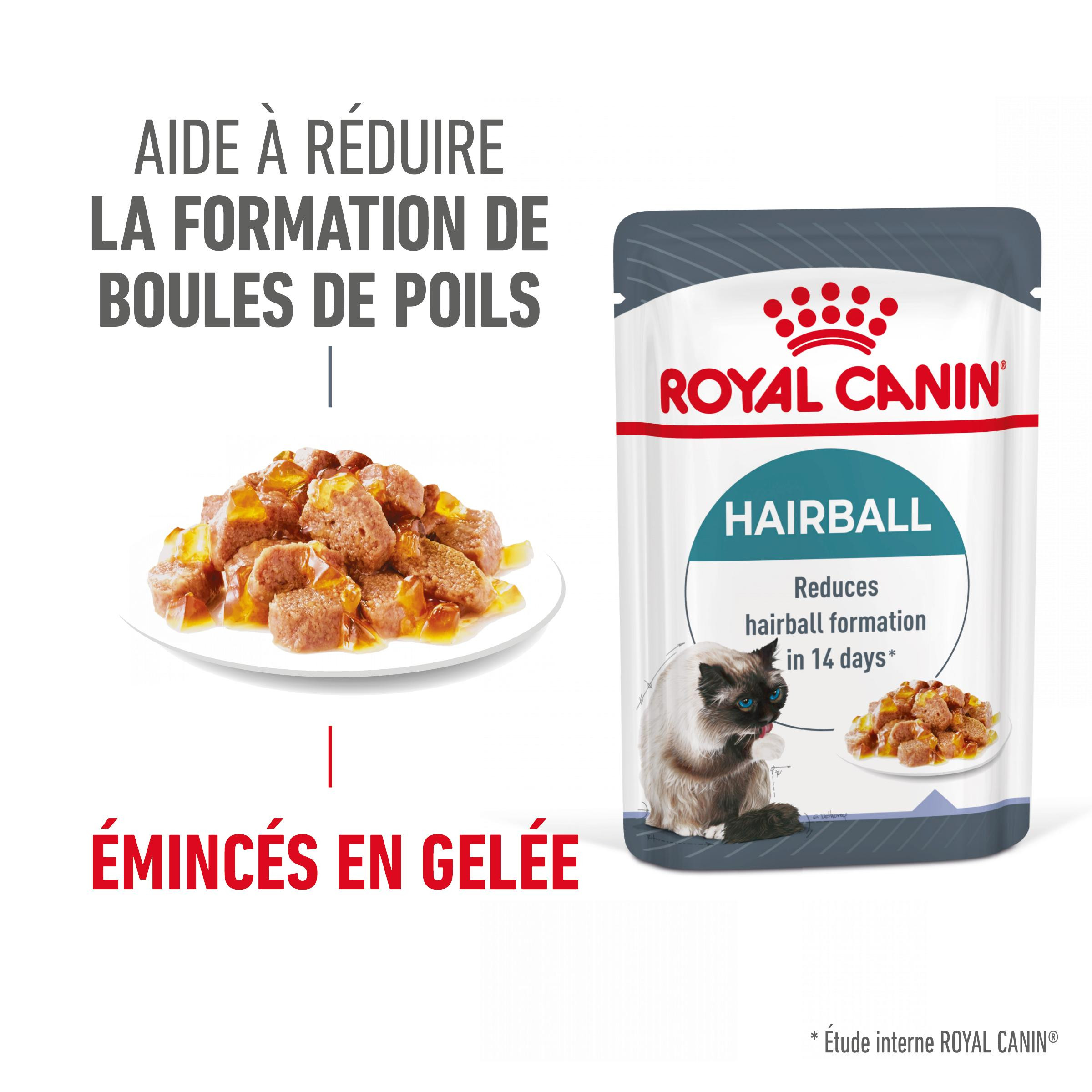 Royal Canin Hairball Care in gelei natvoer kat (85 g)