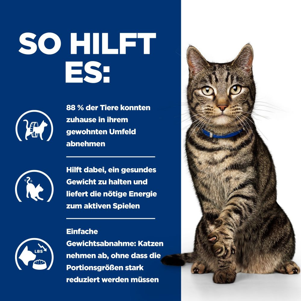 Hill's Prescription Diet Metabolic Weight Management kattenvoer met tonijn