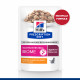 Hill's Prescription Diet Gastrointestinal Biome pâtée au poulet en sachet pour chat