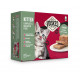 Voskes Kitten Paté Huhn mit Karotten Nassfutter Katze (8x85 g)