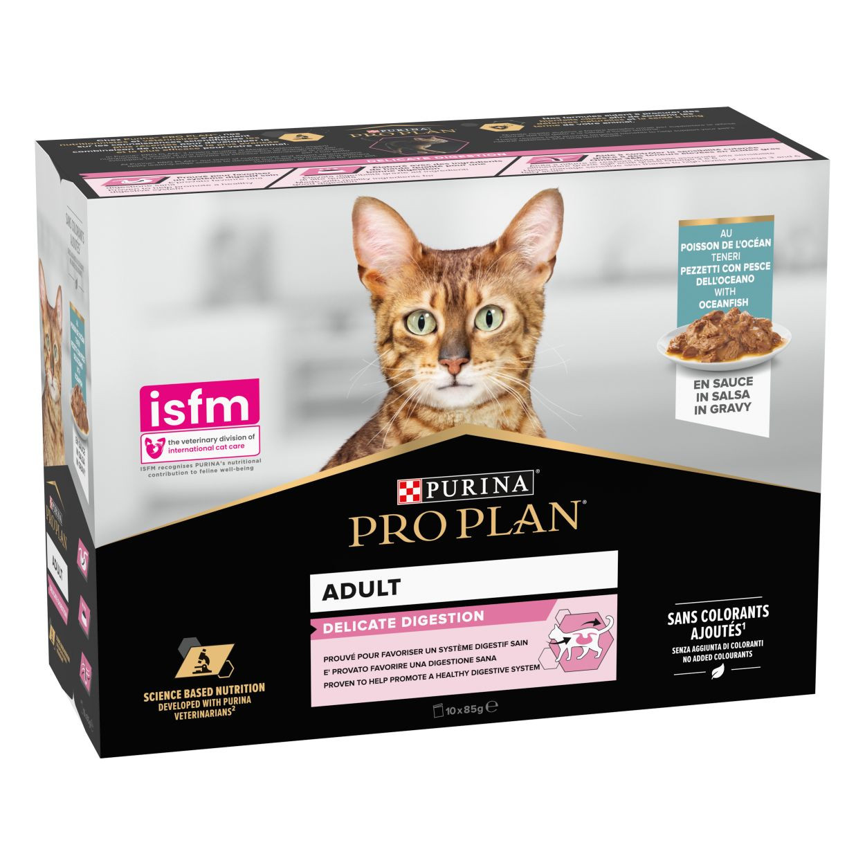 Pro Plan Delicate Ozeanfisch 85 g Pouches Katzenfutter