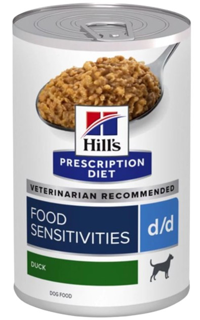 Hill's Prescription Diet D/D Food Sensitivities für Hunde mit Ente & Reis