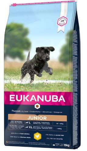 Eukanuba Developing Junior Large Breed au poulet au Chien