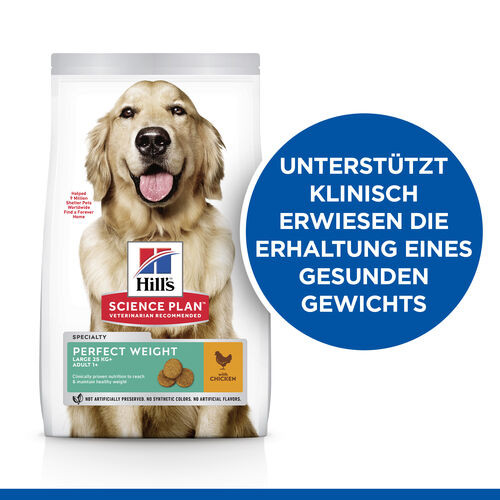 Hill's Adult Perfect Weight Large Breed Huhn Hundefutter