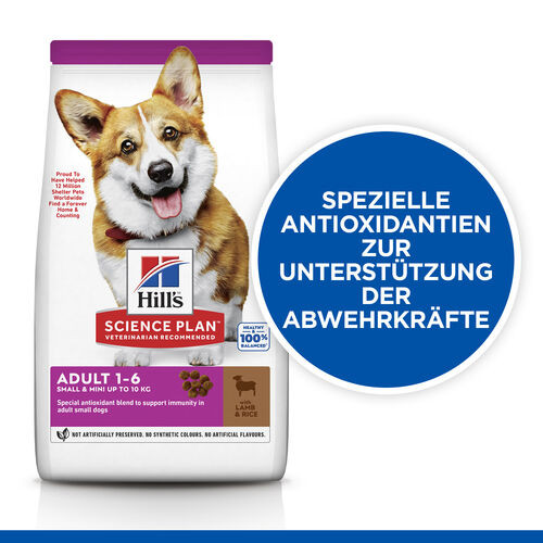 Hill's Adult Small & Mini Lamm & Reis Hundefutter