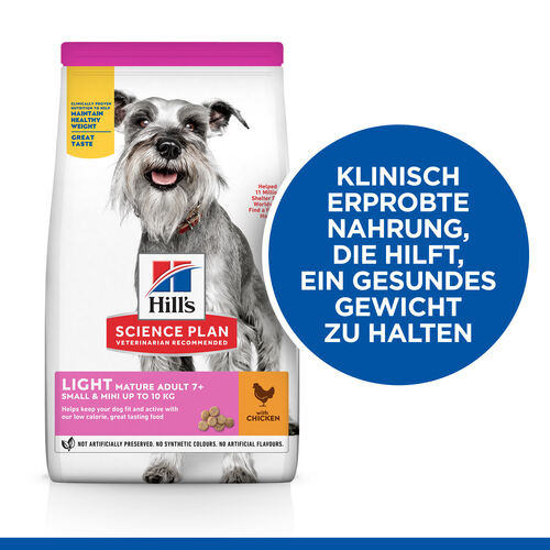 Hill's Mature Adult Light Small & Mini Huhn Hundefutter