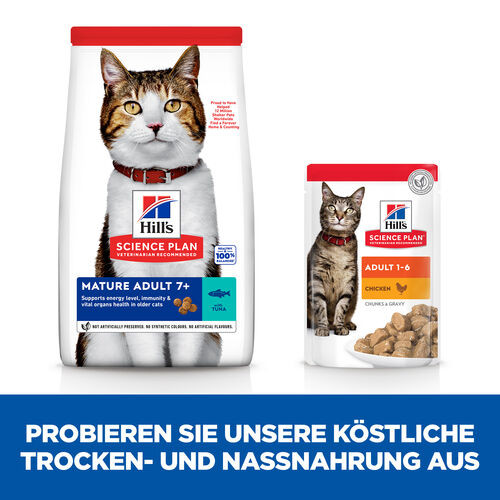 Hill's Mature Adult 7+ Thunfisch Katzenfutter