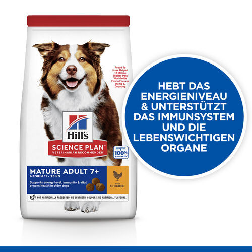 Hill's Mature Adult Medium Huhn Hundefutter