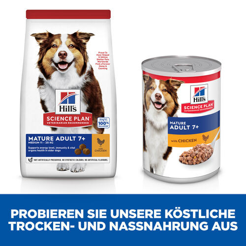 Hill's Mature Adult Medium Huhn Hundefutter