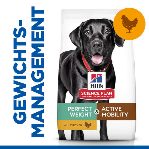 Hill's  Adult Large Perfect Weight & Active Mobility mit Huhn Hundefutter