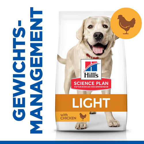 Hill's Adult Light Large Breed Huhn Hundefutter