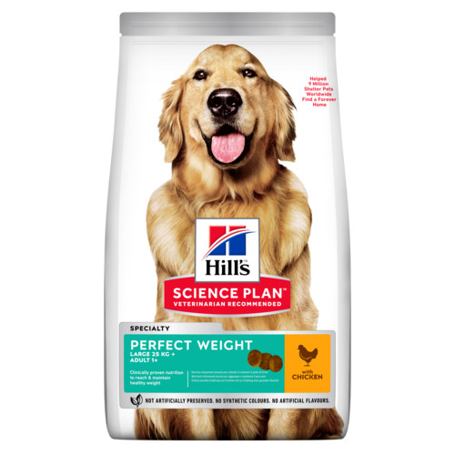 Hill's Adult Perfect Weight Large Breed au poulet pour chien