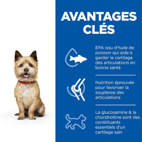 Hill's Healthy Mobility Adulte Petites Races au poulet pour chien