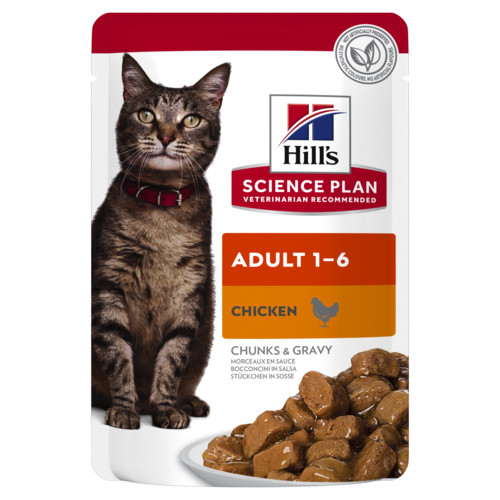 Hill's Adult pâtée pour chat au poulet (85 g)