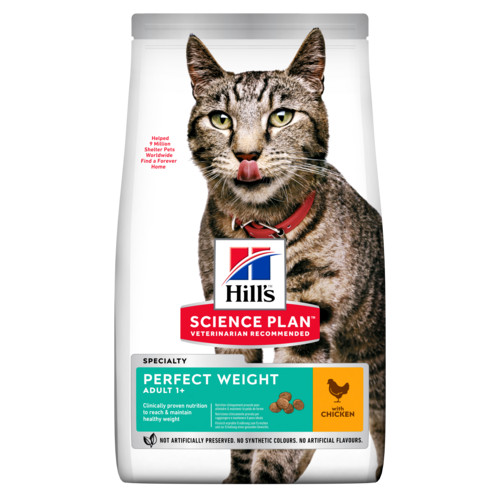 Hill’s Adult Perfect Weight au poulet pour chat