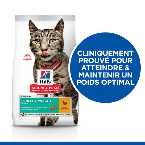 Hill’s Adult Perfect Weight au poulet pour chat