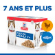 Hill's Mature Adult 7+ combipack poulet et poisson pâtée pour chat