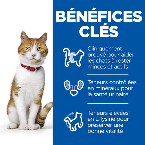 Hill's Science Plan Sterilised Adult au poulet pour chat