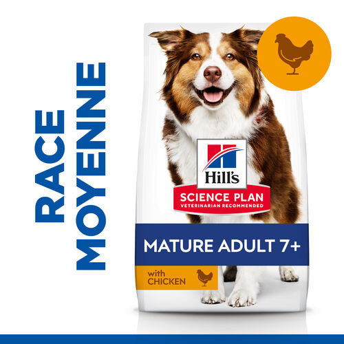 Hill's Mature Adult Medium au poulet pour chien