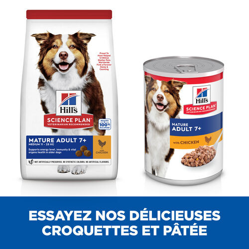 Hill's Mature Adult Medium au poulet pour chien