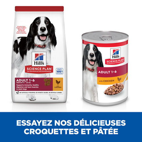 Hill's Adult Medium au poulet pour chien