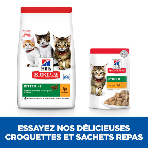 Hill's Kitten au poulet pour chaton