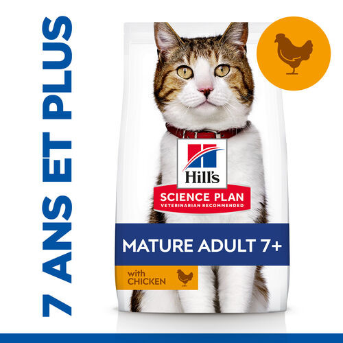 Hill's Mature Adult 7+ au poulet pour chat