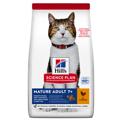 Hill's Mature Adult 7+ au poulet pour chat