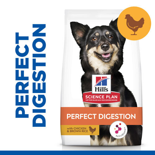 Hill's Adult Perfect Digestion Small&Mini au poulet & riz brun pour chien