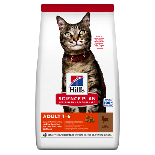 Hill's Adult à l'agneau et au riz pour chat