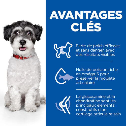 Hill's Adult Small&Mini Perfect Weight & Active Mobility au poulet pour chien
