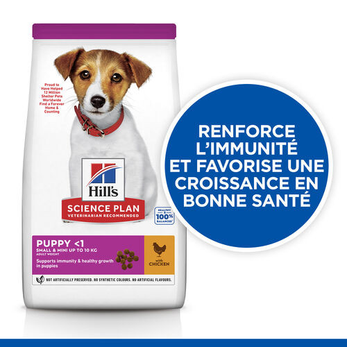 Hill's Puppy Small & Mini poulet pour chiot