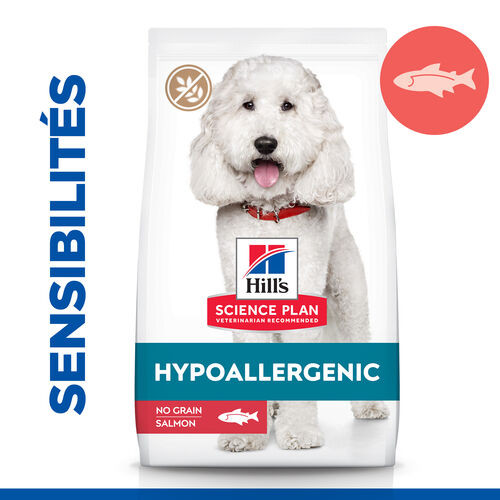 Hill's Adult Medium Hypoallergenic au saumon pour chien