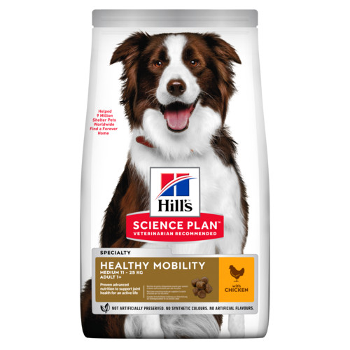 Hill's Healthy Mobility Medium Adult pour chien (au poulet)