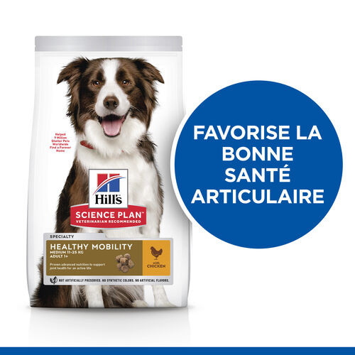 Hill's Healthy Mobility Medium Adult pour chien (au poulet)