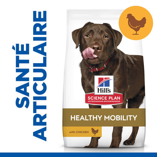 Hill's Adulte Healthy Mobility Grande Race au poulet pour chien