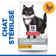 Hill's Mature Adult 7+ Sterilised au poulet pour chat