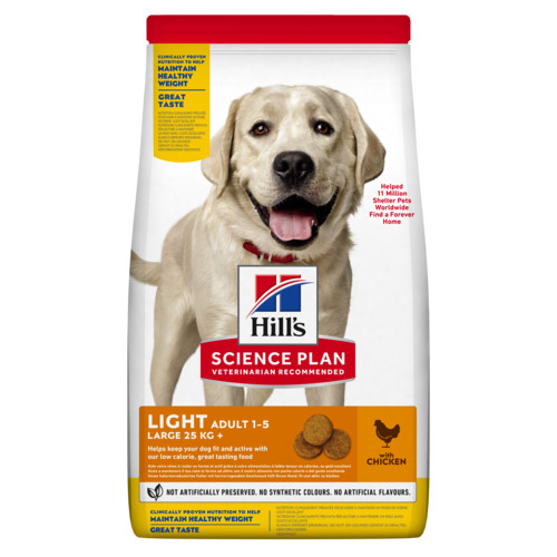 Hill's Adult Light Large Breed au poulet pour chien