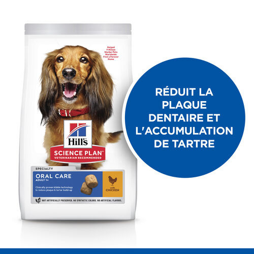 Hill's Oral Care Adult au poulet pour chien