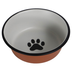 RVS eetbak Terracottalook