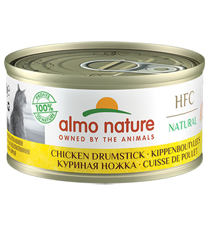 Almo Nature HFC Natural cuisse de poulet pâtée pour chat (70 g)