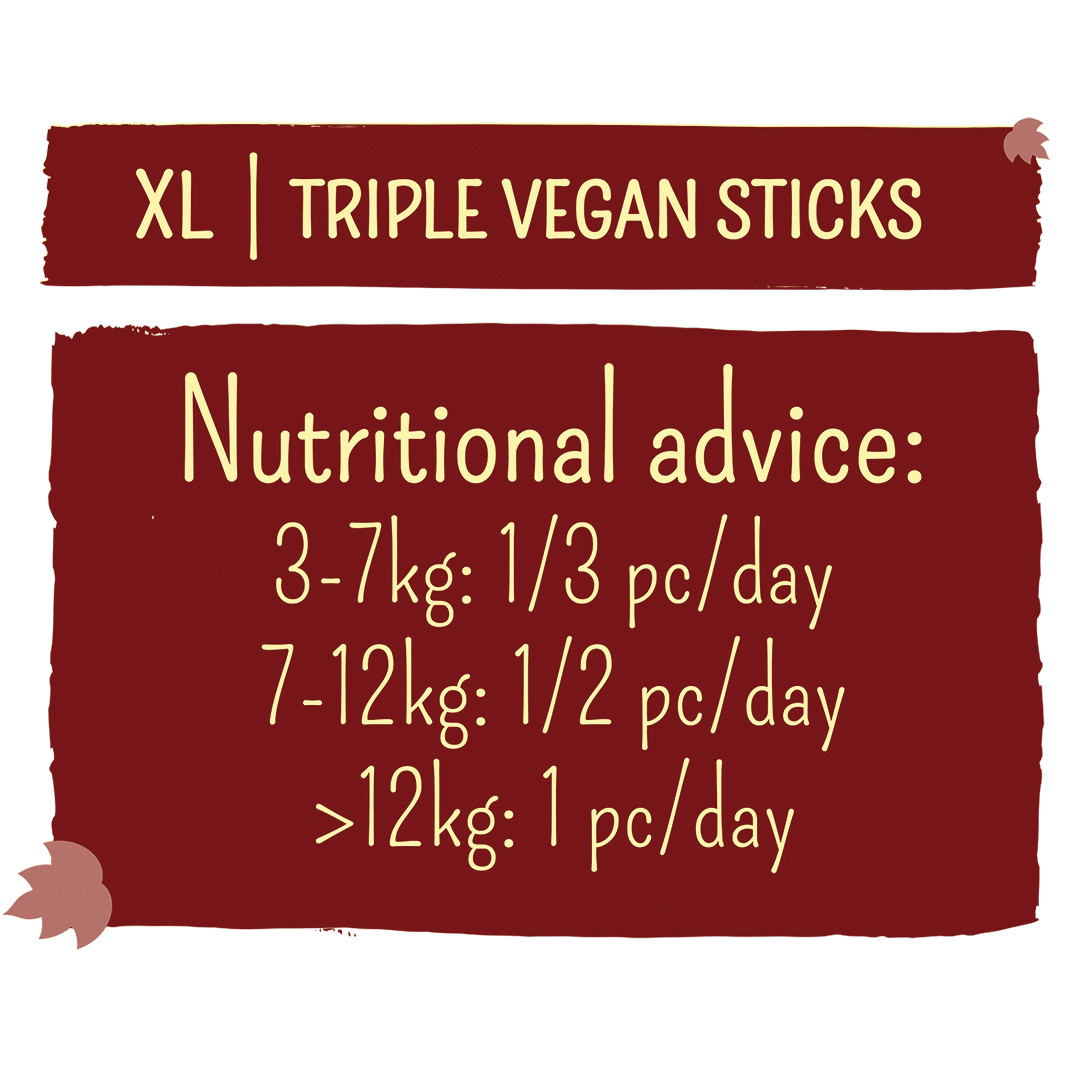 Garden Bites triple vegan sticks hondensnack