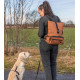 Trixie sac à dos/sacoche avec système de laisse chien