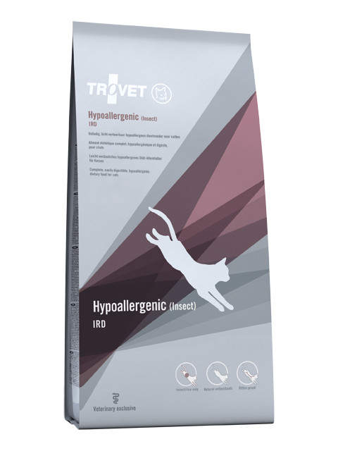Trovet Hypoallergenic IRD met insecten kattenvoer