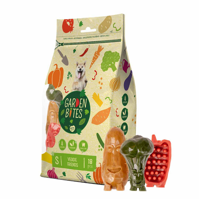 Garden Bites Veggie Friends hondensnack