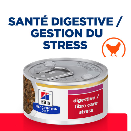 Hill's Prescription Diet Gastrointestinal Biome Stress stoofpotje voor kat met kip & groenten blik