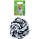 Balle en corde en coton noué – jouet pour chien (10 cm)