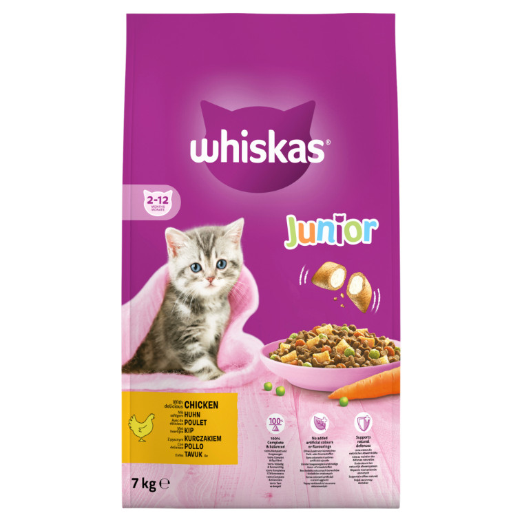 Whiskas Junior mit Huhn Katzenfutter